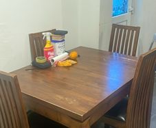 Table and 4 chairs