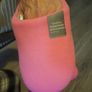 pink fleece slippers Image 2