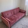 Pink sofa bed Image 2