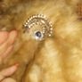 Vintage Style Faux Fur Cape Image 2