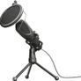 Mantis Streaming PC Gaming Microphone, USB Connected, Including Shock Mount, Pop Filter and Tripod Stand, Black Image 4