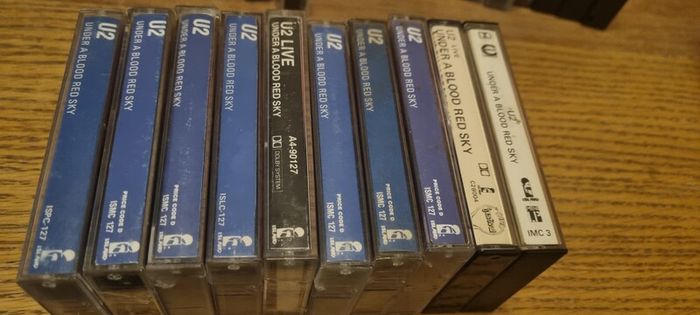 U2 Cassette Tapes for sale