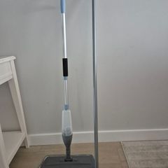 sweeping brush and mop