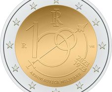 Italy 2 Euro Commemorative Coin 2023 - Italian Air Force. Uncirculated.