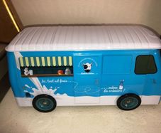 Peugeot Van Biscuit Tin