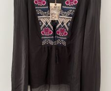 Odd Molly Silk Blouse Size XL Brand new