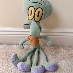 Simba Nickelodeon 2014 Viacom Squidward Plush SpongeBob SquarePants approx. 42 cm. Used Please see photos