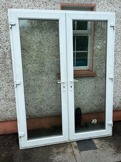 Double Door PVC Double Glazed Perfect Condition