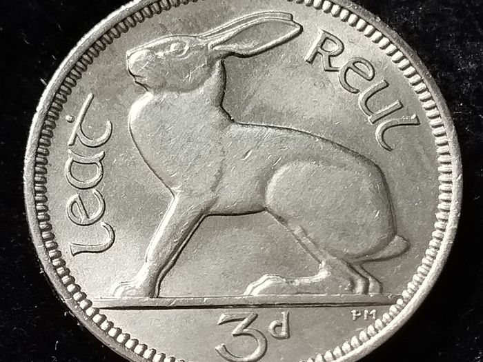 Ireland - 1956 - 3 Pence - EF - KM.12a - [511]