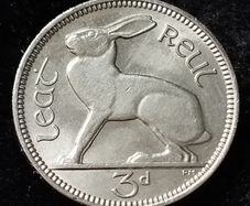 Ireland - 1956 - 3 Pence - EF - KM.12a - [511]