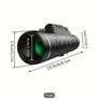 40X60mm High-Definition Single Tube Monocular Telescope with Tripod & Phone Adapter Image 2
