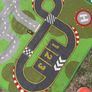 IKEA LILLABO Kids Car Play Mat Rug (75cm x 133cm Image 4