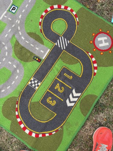 IKEA LILLABO Kids Car Play Mat Rug (75cm x 133cm