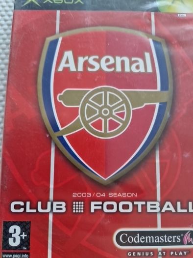 Arsenal Club Football Season 2003 2004 Xbox Original Games Original