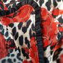 New leopard print and red rose dress with tag Image 6