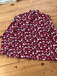 Ladies Christmas Polo Neck Size S