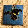 Flying Dragon Necklace Toothless Inspired How to Train Your Dragon Jewelry Image 7