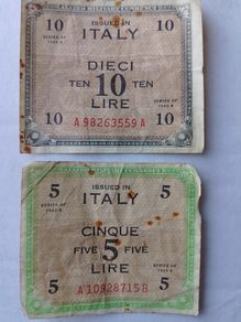 Italian Allied Military Banknotes