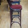 Vintage Bentwood Bar Stool Image 2