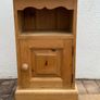 Solid Pine Bedside Lockers Image 2