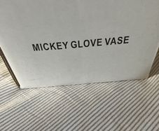 Disney Mickey Mouse glove vase