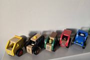 Wooden cars