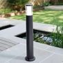 Bollard Garden Lights available in Grey or Black 80 cm Image 2