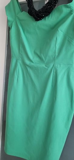 VESPER green bodycon dress Sz 12UK - Bnwt Rrp 70 Euro