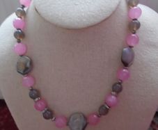 Handmade necklace, Jewellery, Gemstone necklace,