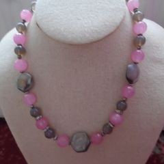 Handmade necklace, Jewellery, Gemstone necklace,