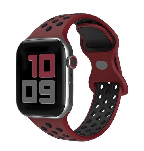 Silicone Strap For Apple Watch Band MESH 38mm 40mm 41mm /42mm 44mm 45mm NEW