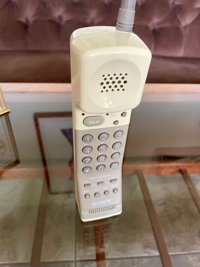 SONY SPP 50 Cordless Telephone Handset only Rare 1980s 90s