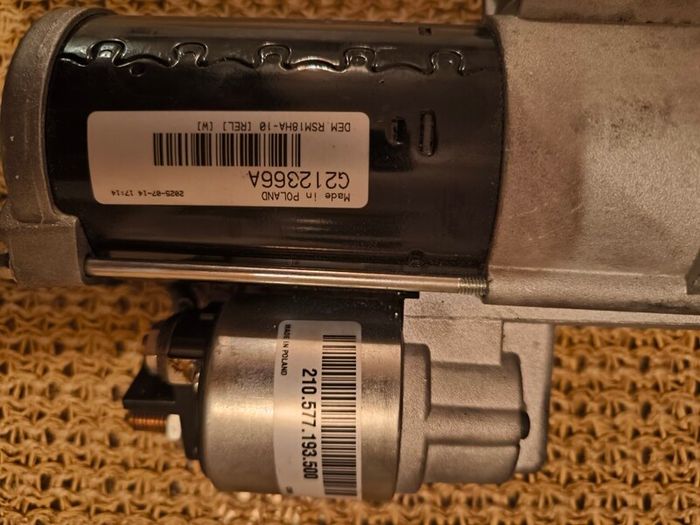 Starter motor for bmw 530e g30