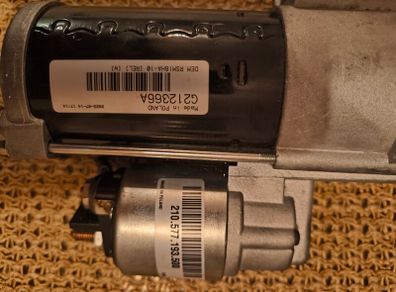Starter motor for bmw 530e g30
