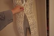 Forever 21 cream knitted fringe sleeveless medium length cardigan size M UK 10/12 EU38/40 Perfect condition Postage included
