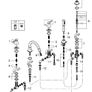 Grohe Grandera Gold 5 Hole Bathroom Set Image 4