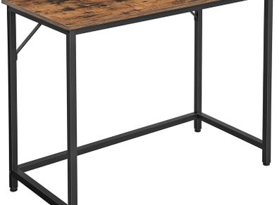 _Computer Desk Slim Office Desk 100 x 50 x 75 cm