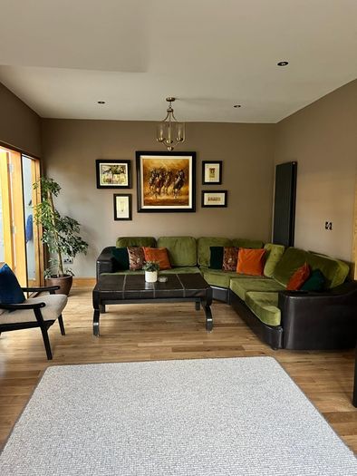 leather sofa