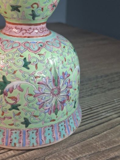 Chinese Qing Gourd Vase RARE