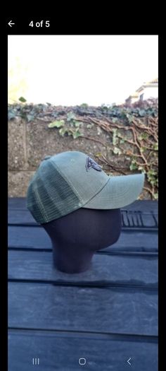 Trucker cap with duck patch