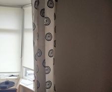 curtains linen mix