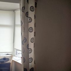 curtains linen mix
