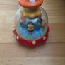 Vintage M&S Push N Go Round Bee Butterfly Chick Spinning Top Image 2