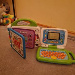 Leap Frog 100 words book & computer