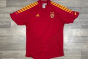Genuine Vintage 2004 Adidas Spain Home Jersey Shirt Mens Large