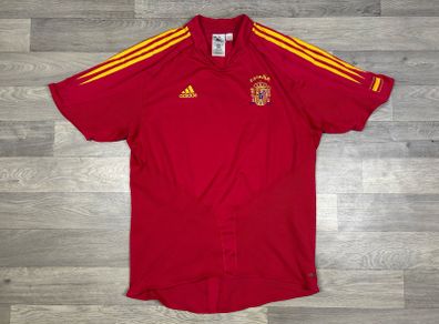 Genuine Vintage 2004 Adidas Spain Home Jersey Shirt Mens Large