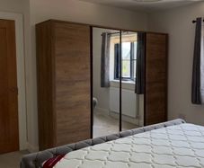 JYSK Vedde dark oak Wardrobe - set