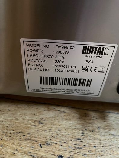 Buffalo double grill