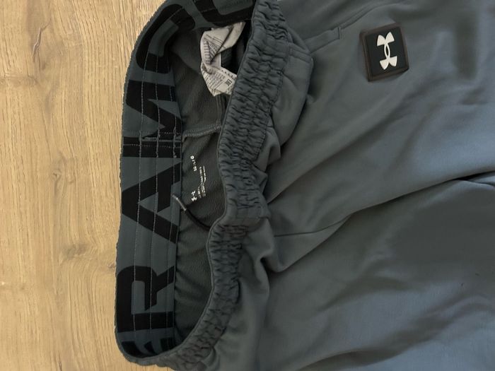 Under Armour Mens Grey Woven Training Tracksuit Bottoms