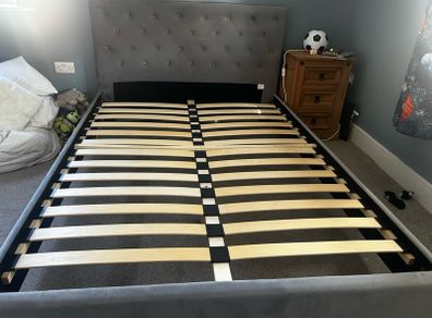 Double bed frame (Fabric)